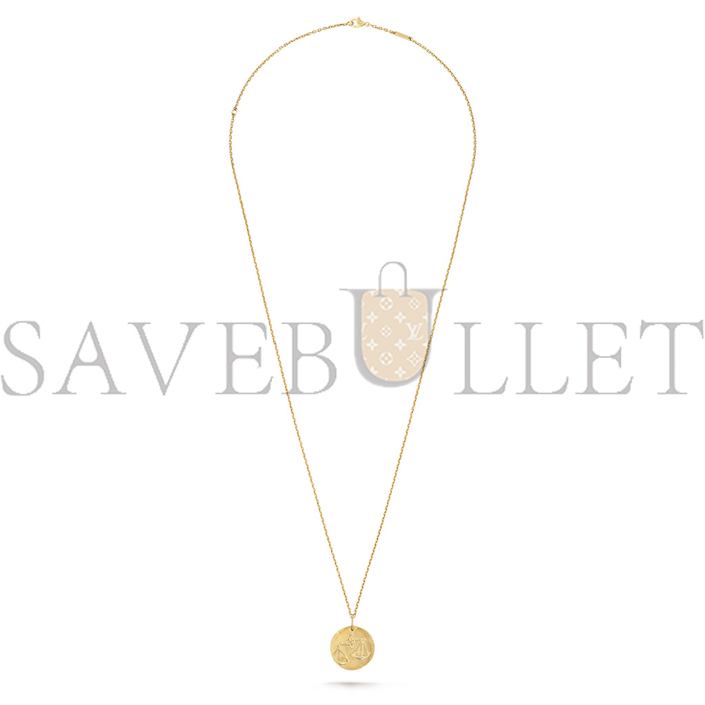 VAN CLEEF ARPELS ZODIAQUE MEDAL LIBRAE (LIBRA) - YELLOW GOLD  VCARP7SW00